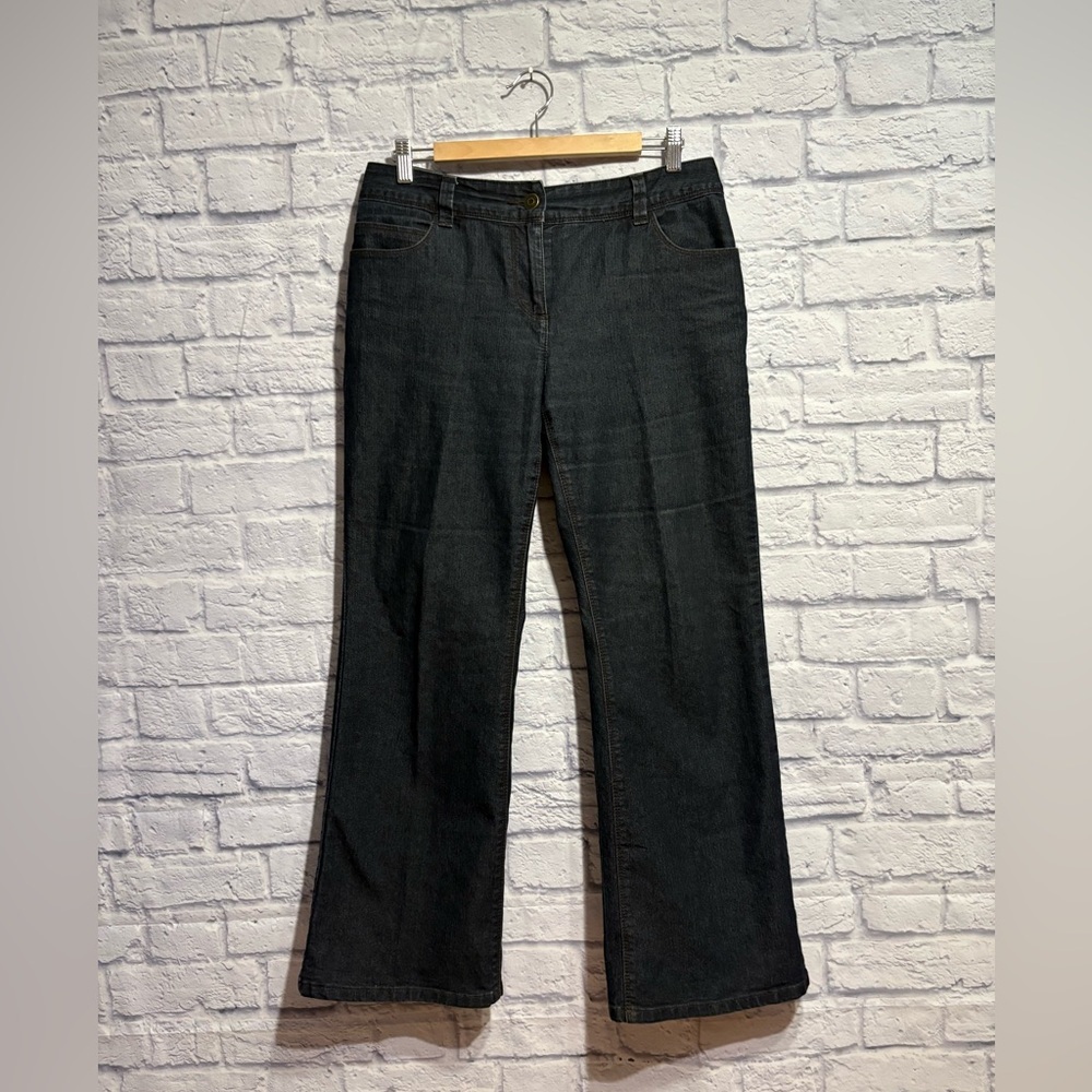 Reitman’s Contrast Classic Women's Dark Denim Jeans Size 10 Petite